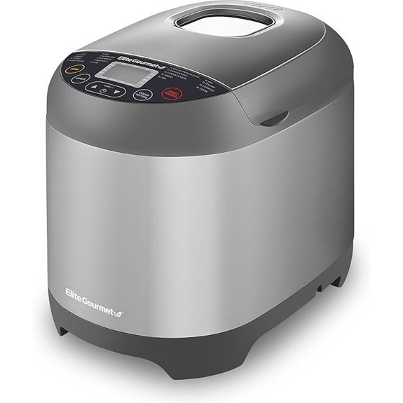 Elite Gourmet Programmable Bread Maker (EBM8103SS)