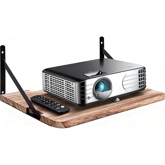 Projector Wall Shelf Mount for Router and Console