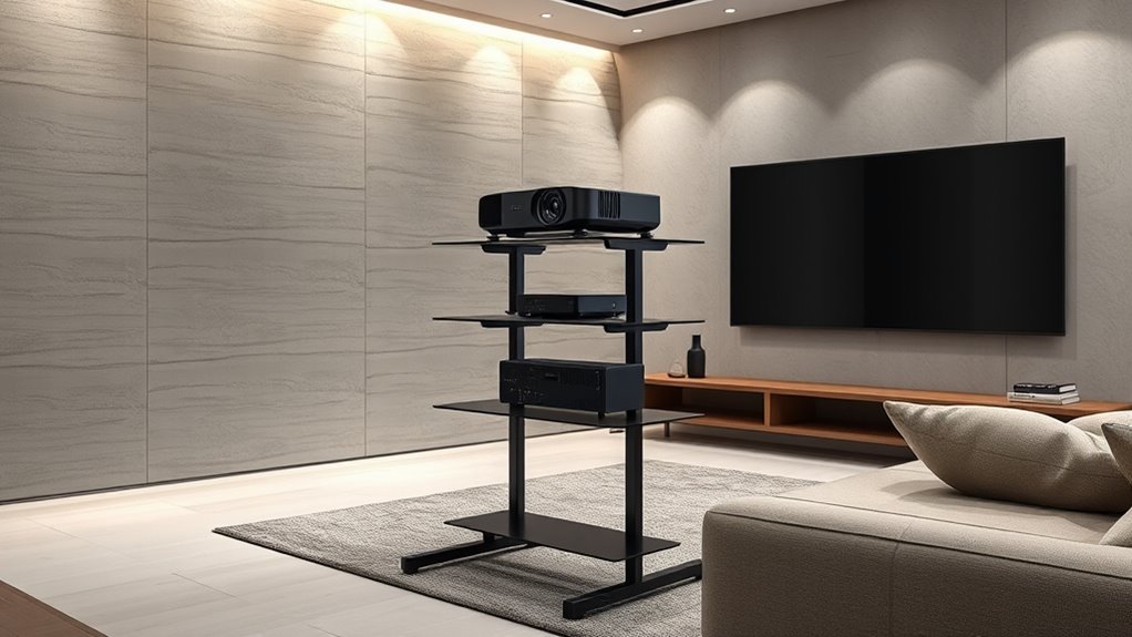 projector stand selection criteria