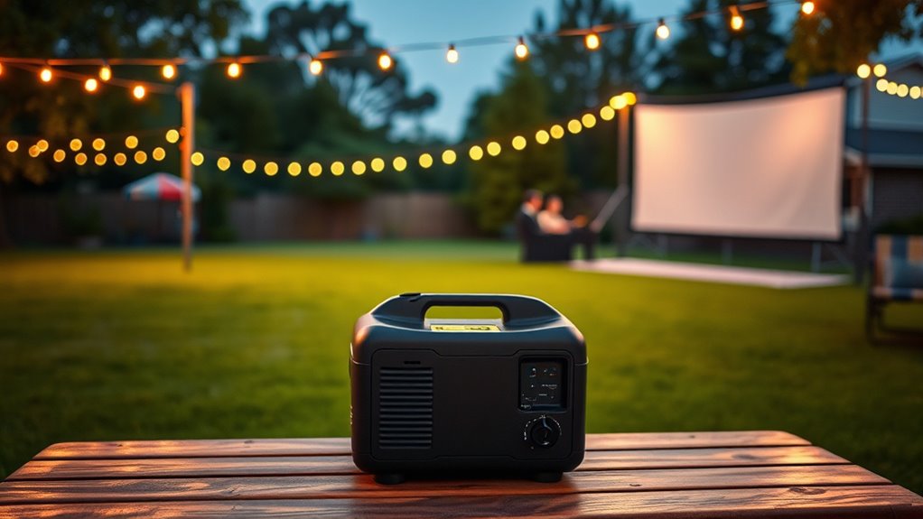 quiet portable reliable power