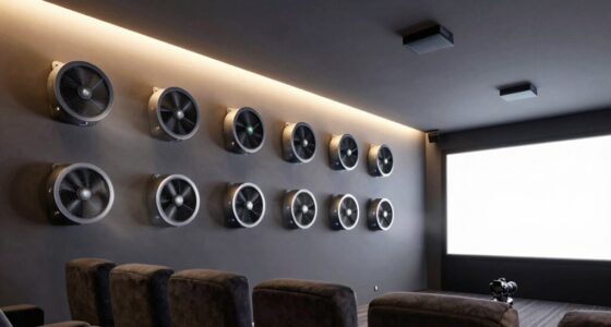 quiet smart home theater fans