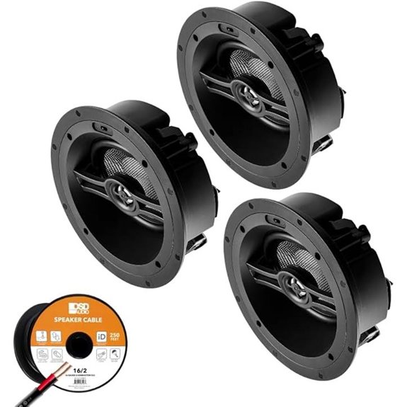 OSD 3-Pack 6.5” Surround Sound Ceiling Speakers