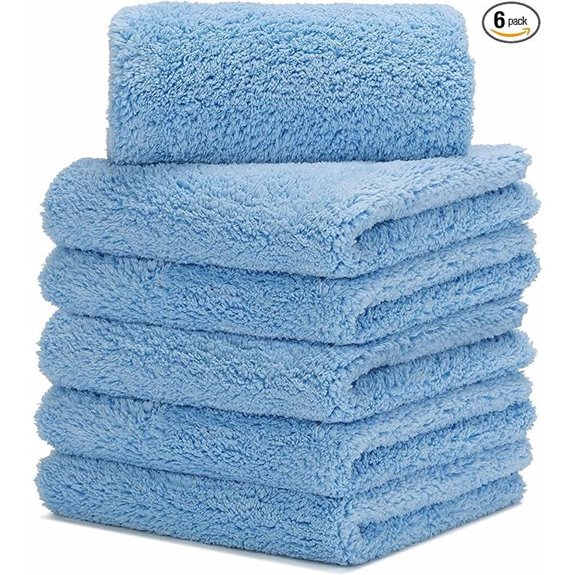 CARCAREZ Microfiber Towels for Car Detailing (6 Pack)