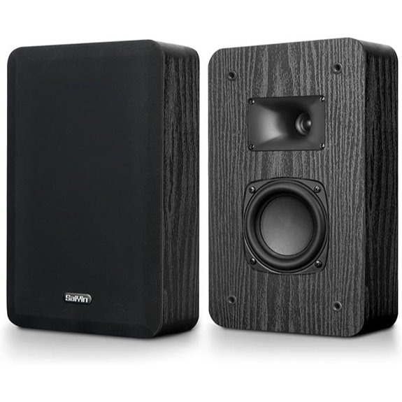 Saiyin Slim Wall Speakers (Pair) for Home Theater
