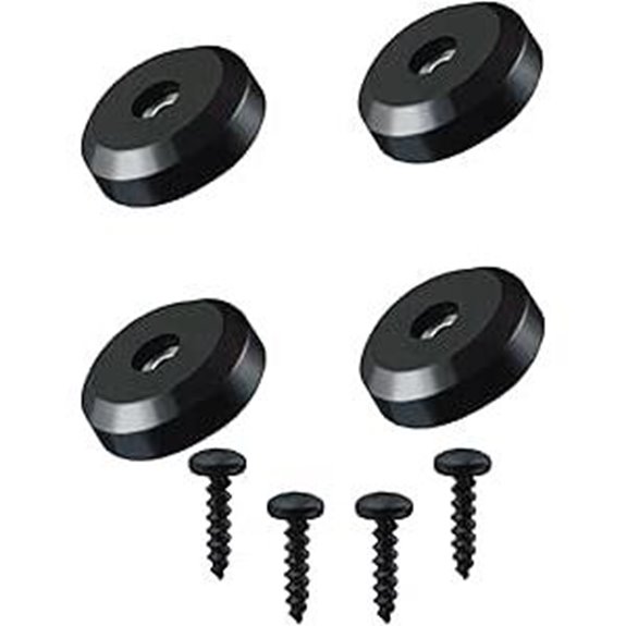 Rubber Feet Isolation Pads for Speakers (4-Pack)