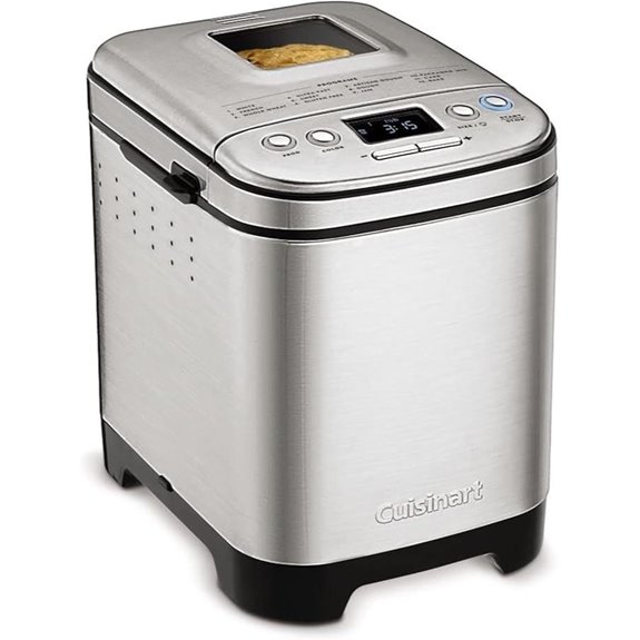 Cuisinart Stainless Steel Bread Maker with 12 Menus