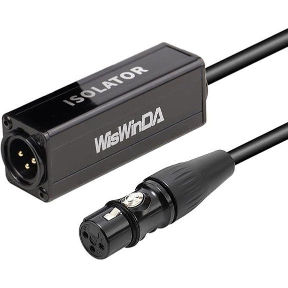 XLR Stereo Audio Isolator and Noise Filter