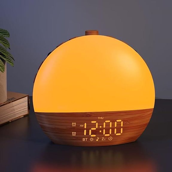 Sunrise Alarm Clock with Sleep Sounds and Bluetooth