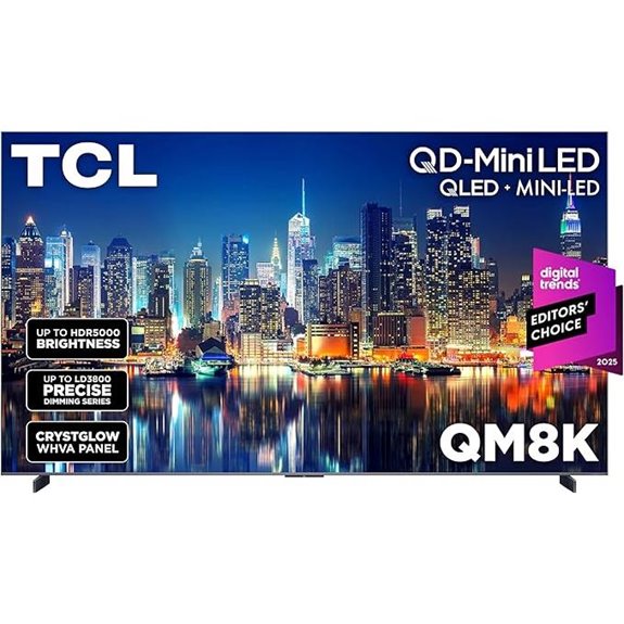 TCL 98 QM8K QLED 4K HDR Smart TV