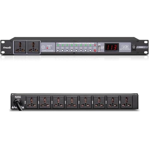 10-Outlet Power Sequencer & Surge Protector