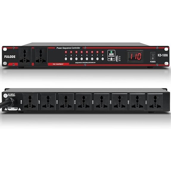 10-Outlet Power Conditioner with USB and Readout