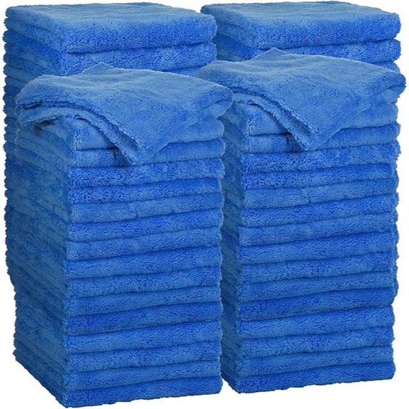 Shimeyao 30 Pack 16x16” Microfiber Car Towels
