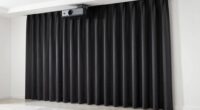 top projector room curtains