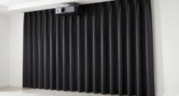 top projector room curtains