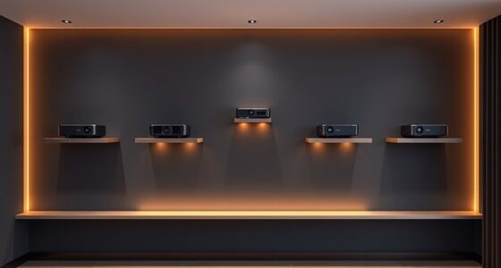 top projector shelf mounts