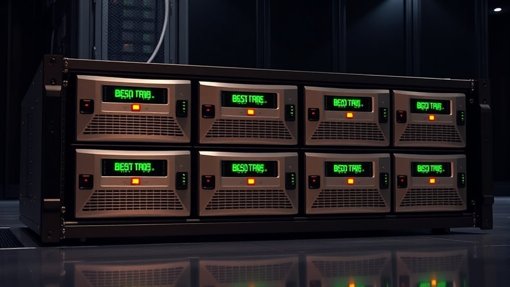 top rack mount ups units