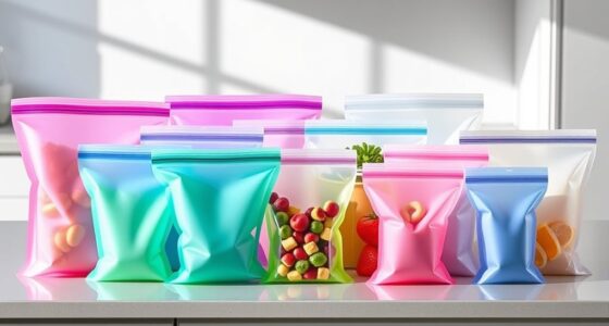 top silicone food storage bags