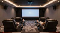 top tall home theater seating