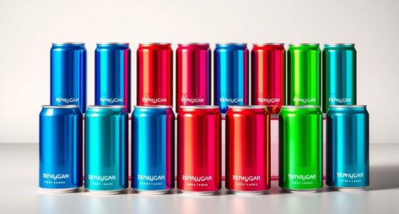 top zero sugar energy selection