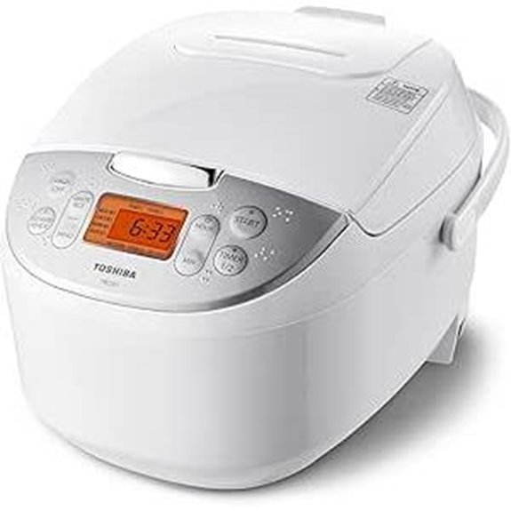 Toshiba 6-Cup Rice Cooker with Fuzzy Logic
