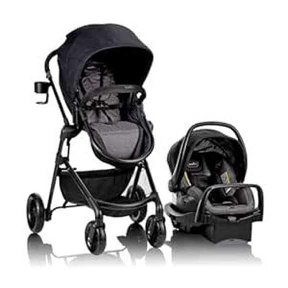 Evenflo Pivot Travel System with LiteMax Infant Car Seat