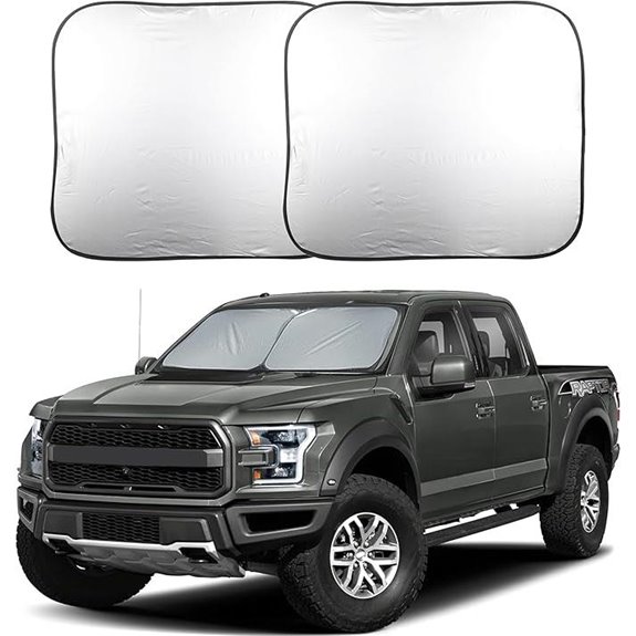 EcoNour Truck Sun Shade with Sun Protection