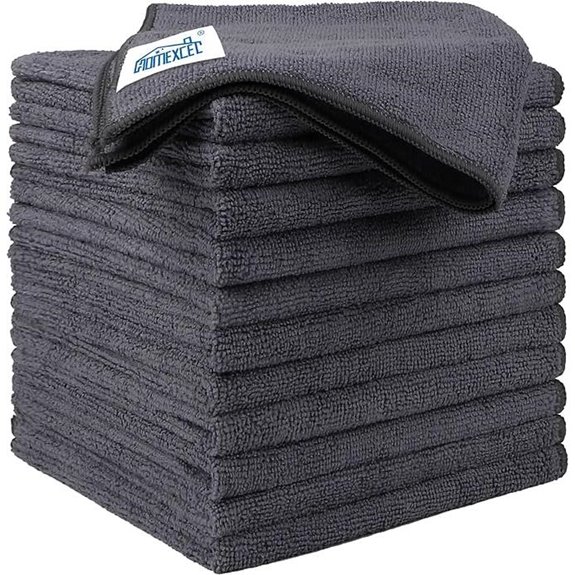 HOMEXCEL Microfiber Cleaning Cloths 12 Pack