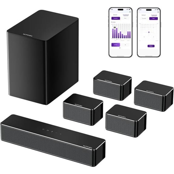 ULTIMEA 7.1 Sound Bar with Wireless Subwoofer