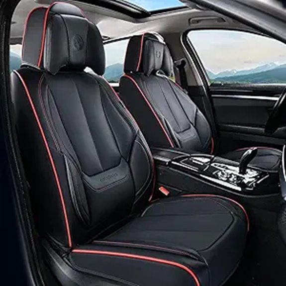 Coverado Universal Waterproof Car Seat Covers (5 Seats)