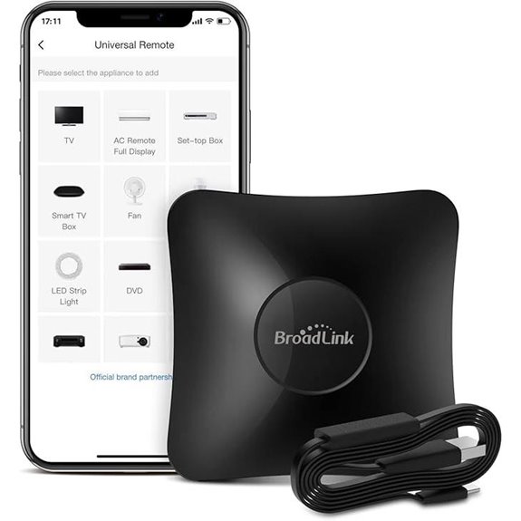 Broadlink RM4 Pro Smart IR/RF Remote Hub