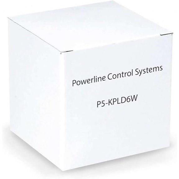PCS PulseWorx UPB Dimmer Wall Switch 6 Button Light Almond (KPLD-6-LA)