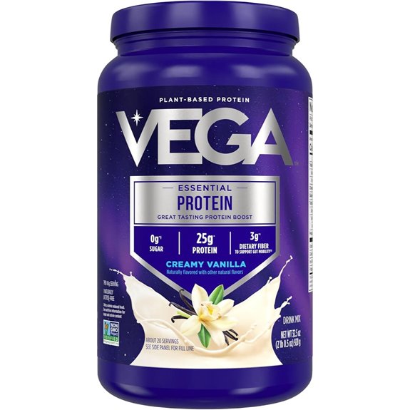 Vega Original Essential Plant Protein Vanilla 20 Servings