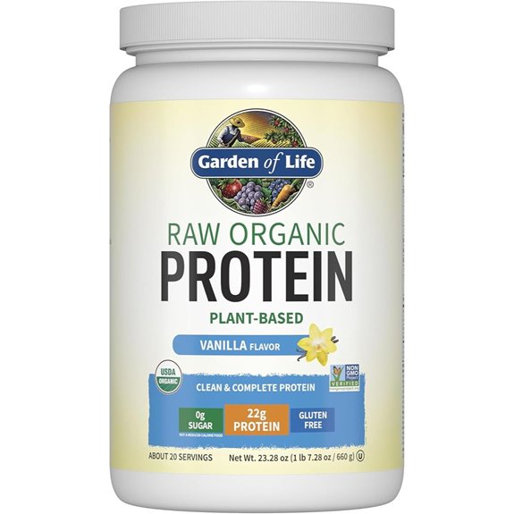 Garden of Life Vegan Protein Powder with BCAAs