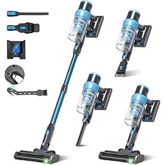 Cordless Vacuum Cleaner 8-in-1 Lightweight Rechargeable