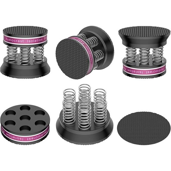Spring Speaker Spike Pads for Vibration Isolation