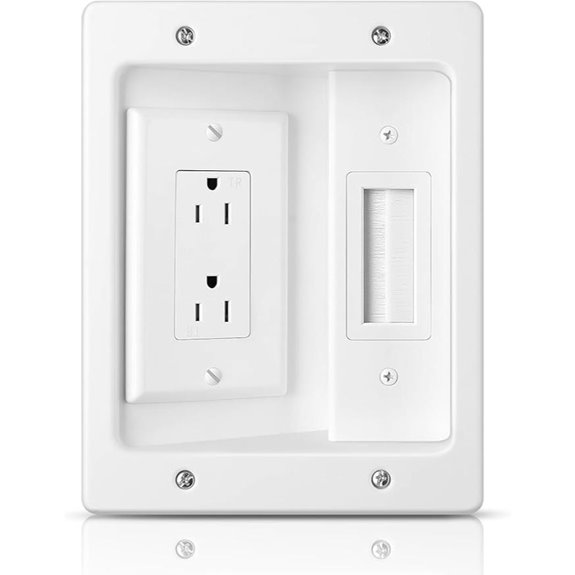 In-Wall Cable Management Kit for TV Cords