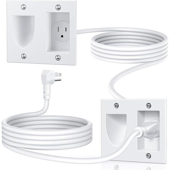 ELECPOW Wall-Mounted Power Bridge & Outlet Box