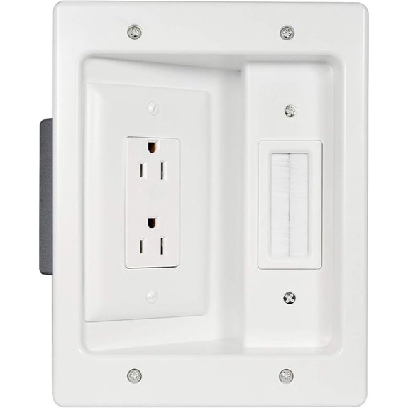 Legrand OnQ Wall Cable Management Kit for TV