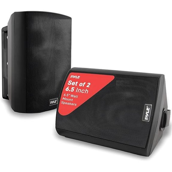 Pyle 6.5 Waterproof Wall Mount Bluetooth Speaker