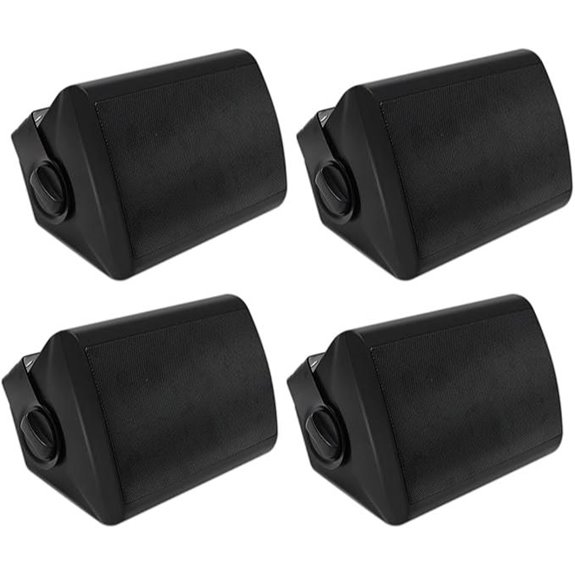 Herdio 5.25 Waterproof Indoor/Outdoor Speakers (2 Pairs)