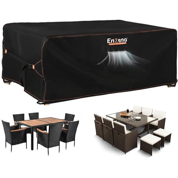 Enzeno Waterproof Patio Furniture Cover 84x44x28