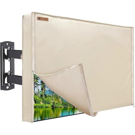 Outdoor TV Cover 52-55 Inch Weatherproof Screen Protector