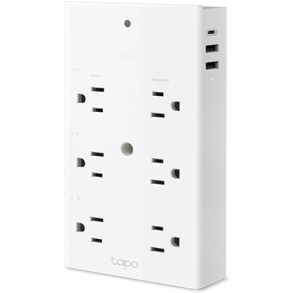 TP-Link Tapo Smart Plug Outlet Extender with USB