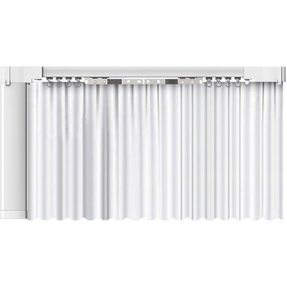 Smart Motorized Curtain Track with WiFi Compatibility