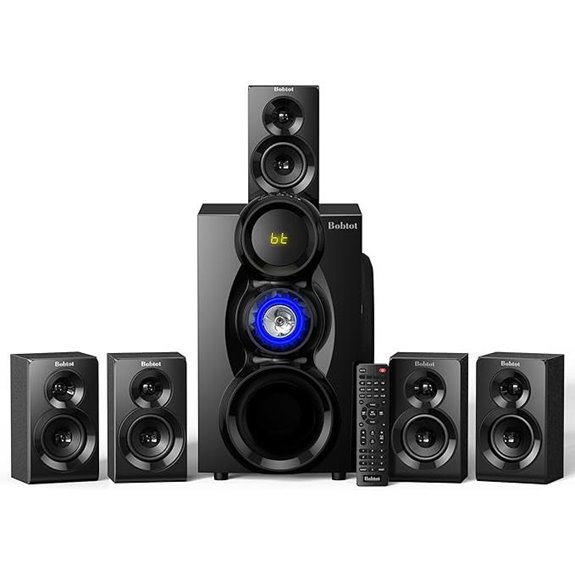 Bobtot 1000W Wireless Surround Sound Home Theater System