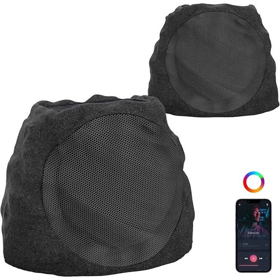 Waterproof Bluetooth Outdoor Speakers (2 Pack)