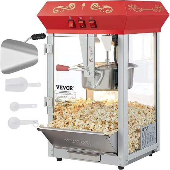 8oz commercial popcorn machine