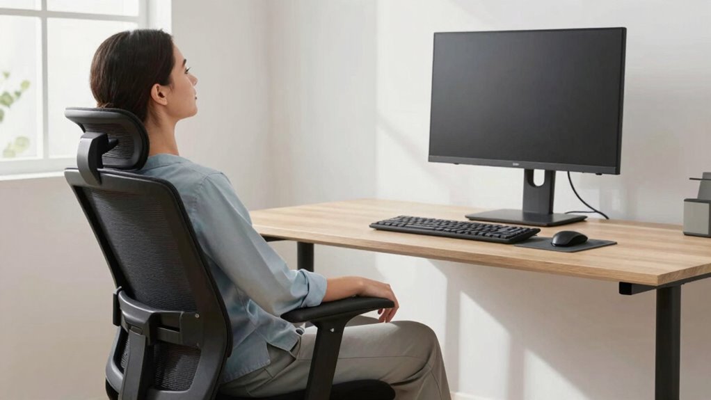 adjust monitor height properly