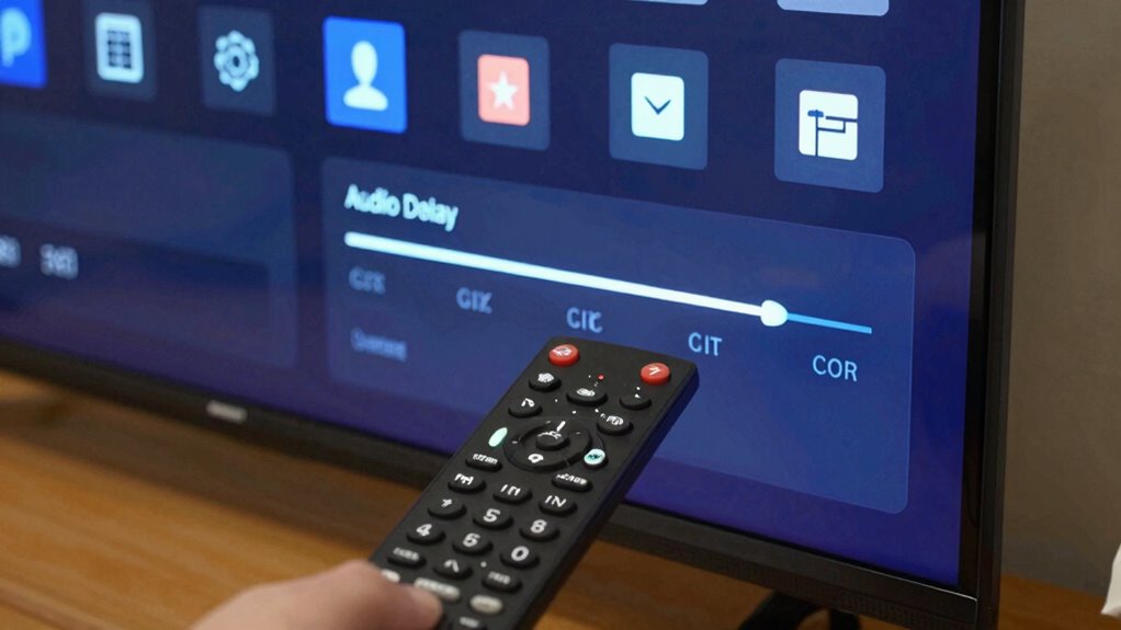 adjust tv audio settings