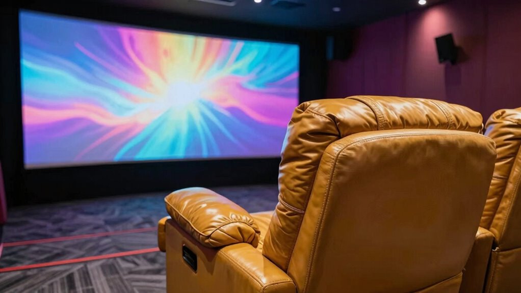 comfortable aesthetic theater seating